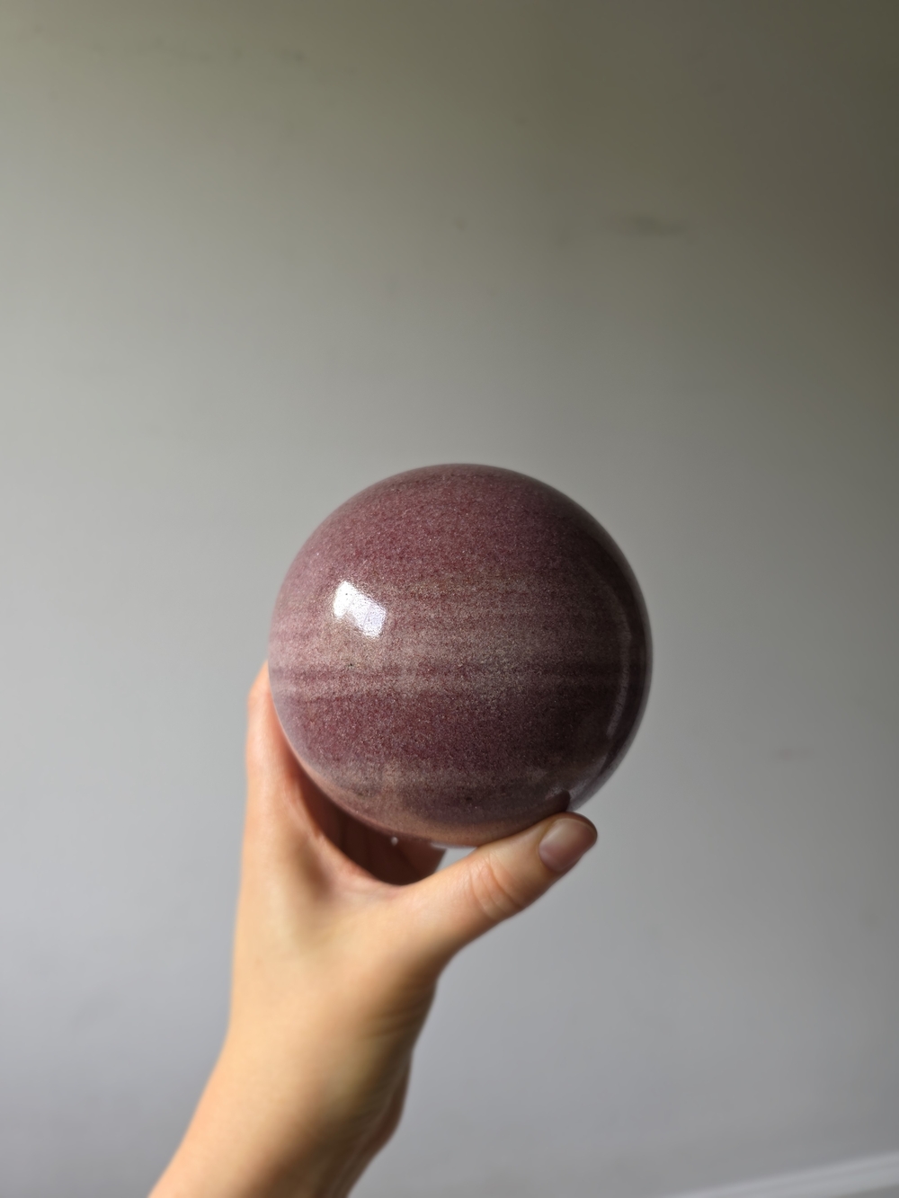 Lepidolite Sphere Crystal Ball